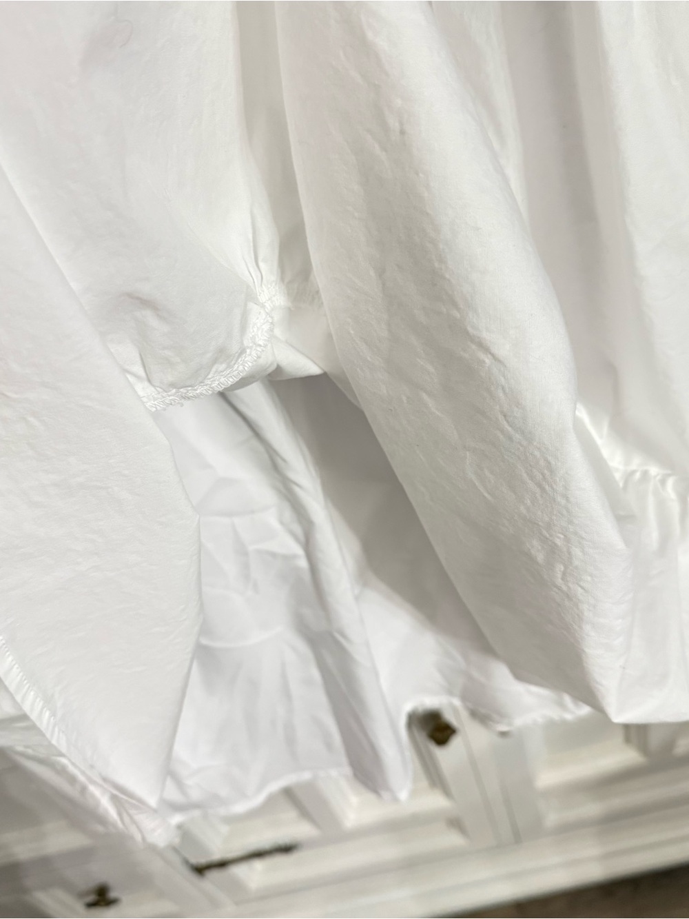 crown & ivy White Ruffle Sleeve Tiered Midi Dress - Picture 3 of 8